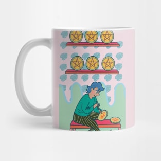 Eight of Pentacles Mug